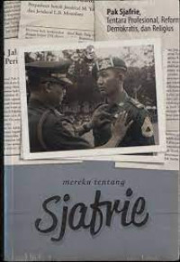 Image of Mereka Tentang Sjafrie Sjamsoeddin