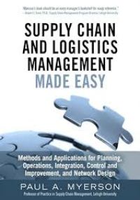 Image of Supply Chain And Logistics Management Made Easy