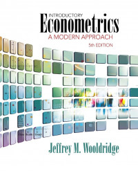 Image of Introductory Econometrics : A Modern Approach