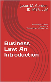 Image of Business Law: An Introduction