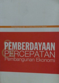 Image of Pemberdayaan Percepatan Pembangunan Ekonomi