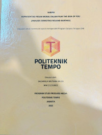 Image of REPRESENTASI PESAN MORAL DALAM FILM THE IDEA OF YOU (ANALISIS SEMIOTIKA ROLAND BARTHES)