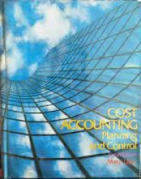 Image of Cost Accounting Planning and Control Eight Edition