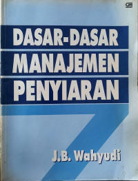 Image of Dasar-Dasar Manajemen Penyiaran