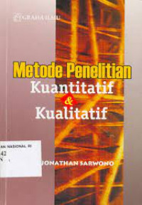 Image of Metode Penelitian Kuantitatif dan Kualitatif