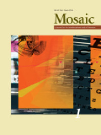 Image of Mosaic : A Journal of the Interdisciplinary Study of Litarature