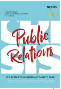 Image of Public Relations : It's Better to understand Than to Fear