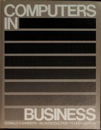 Image of Computers in Business : an Introduction