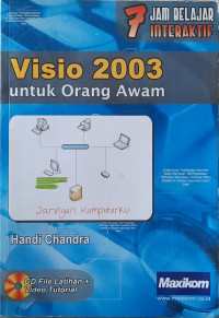 Image of 7 Jam Belajar Interaktif Visio 2003 untuk Orang Awam