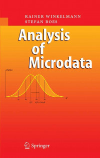 Image of Analysis of Microdata