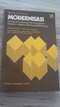 Image of Modernisasi : Pengantar Sosial Pembangunan Negara-negara Sedang Berkembang