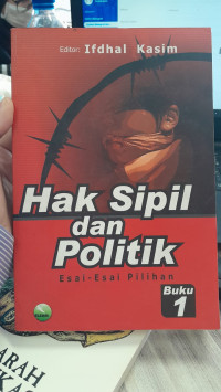 Image of Hak Sipil dan Politik : Esai-Esai Pilihan