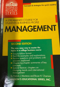 Image of Management Second Edition