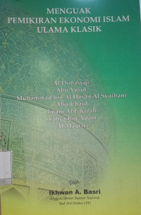 Image of Menguak Pemikiran Ekonomi Islam Ulama Klasik