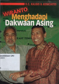Image of Wiranto Menghadapi Dakwaan Asing