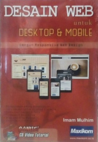 Image of Desain Web untuk Dekstop & Mobile : dengan Responsive Web Design