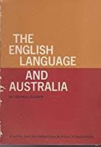 Image of The English Language and Australia