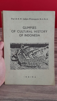Image of Glimpses of Cultural History of Indonesia