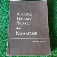 Image of Almanak Lembaga-Lembaga Negara dan Kepartaian