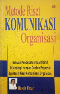 Image of Metode Riset Komunikasi Organisasi