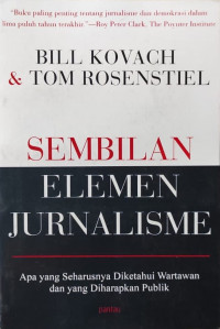 Image of Sembilan Elemen Jurnalisme
