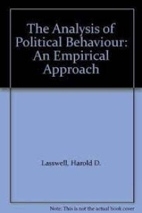 Image of The Analysis of Political Behaviour : an Empirical Approach